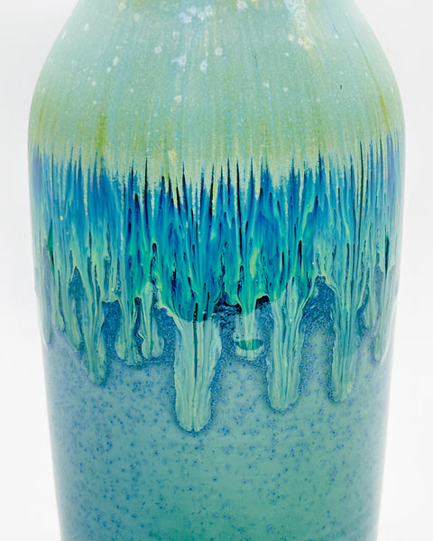 Vase - Matte Blue Crystal Gloss