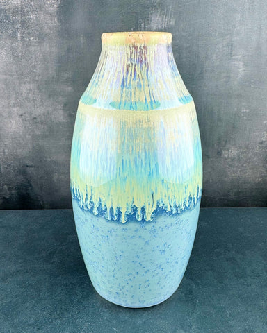 Vase - Blue Crystalline